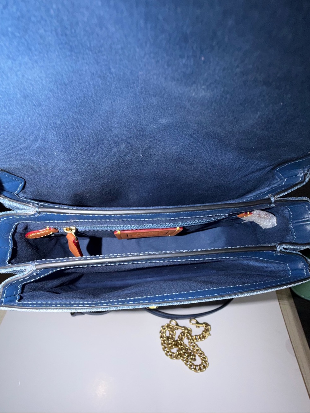 COACH Denim Cassie 19 Crossbody Bag - Picture 7 of 10